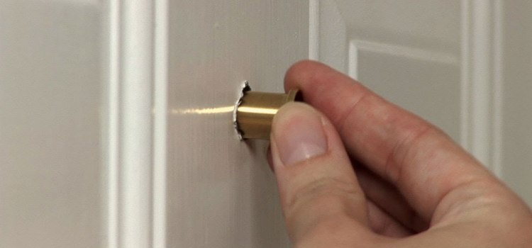 peephole door repair in Lennox