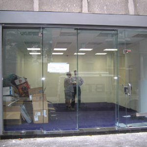 shop front door repair Lennox
