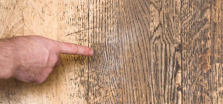 Wood Door Scratch Repair in Lennox